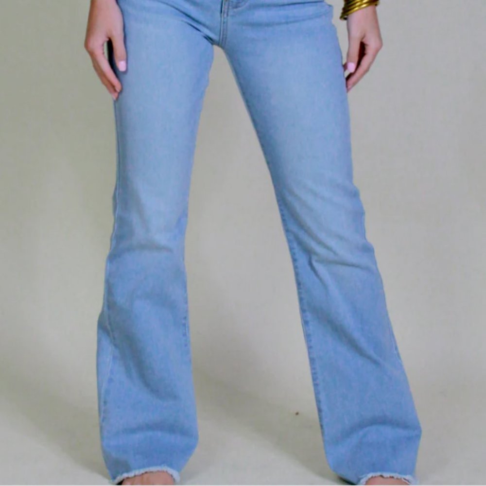 Light Wash Flare Jeans - NWT